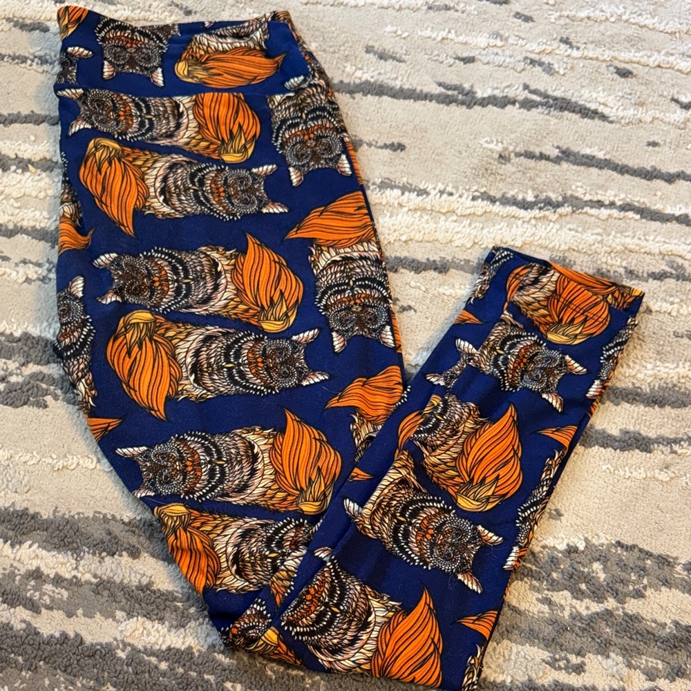 Lularoe owl fox Patterned Leggings